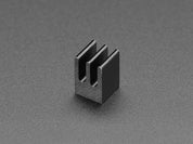 Aluminum SMT Heat Sink - 0.26"x0.26" square - 0.39" tall