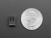 Aluminum SMT Heat Sink - 0.26"x0.26" square - 0.39" tall