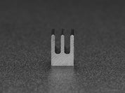 Aluminum SMT Heat Sink - 0.26"x0.26" square - 0.39" tall