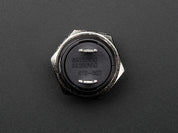 16mm Panel Mount Momentary Pushbutton -  Yellow