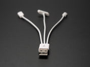 USB 3-Way Charging Cable - iPhone 5/iPhone/iPad and MicroUSB