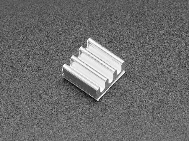 Aluminum SMT Heat Sinks 10 Pack - 0.27" x 0.27" x 0.14" tall