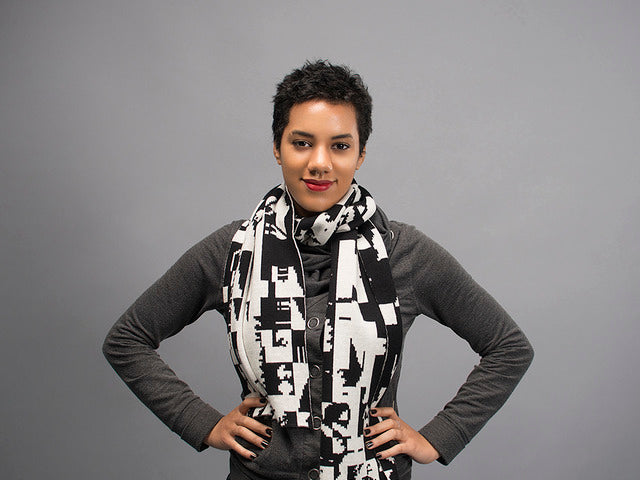 Glitch Scarf by Glitchaus