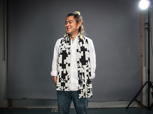 Glitch Scarf by Glitchaus
