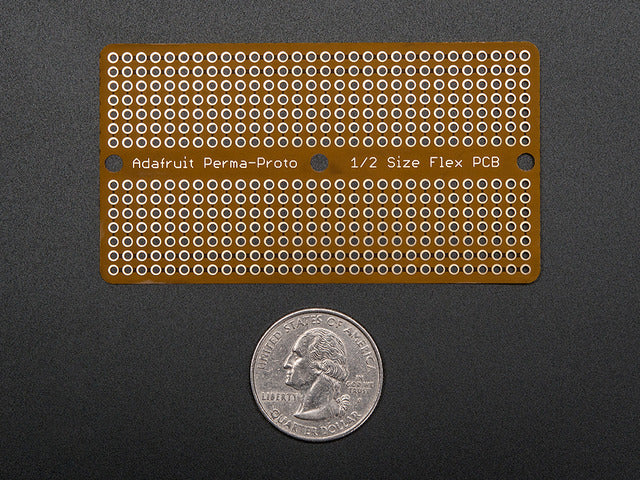 Adafruit Flex Perma-Proto - Half-sized Breadboard Flex-PCB