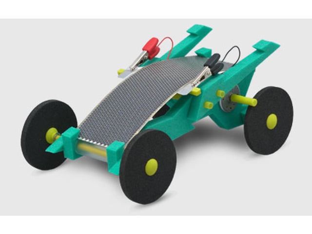 Volta Racers Solar Motorcar Kit - Green