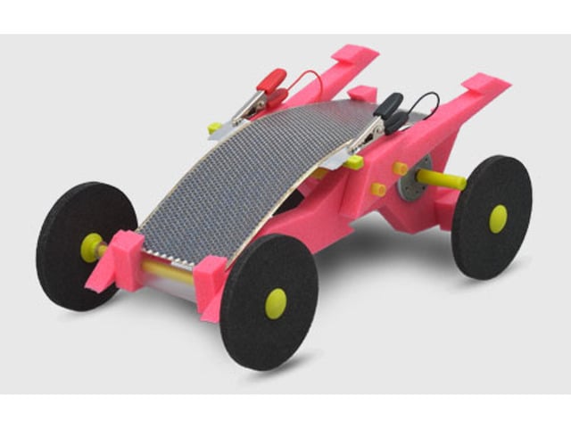 Volta Racers Solar Motorcar Kit - Pink