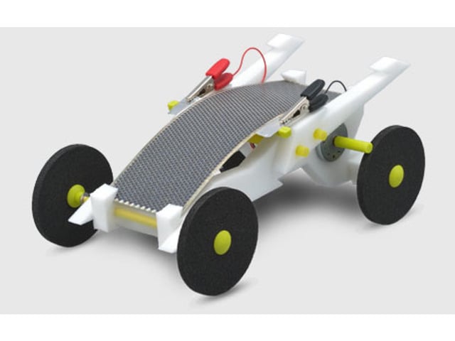 Volta Racers Solar Motorcar Kit - White