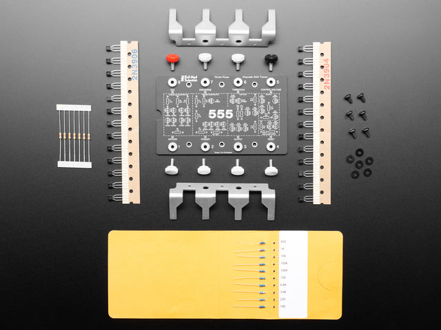 "Three Fives" Discrete 555 Timer Kit
