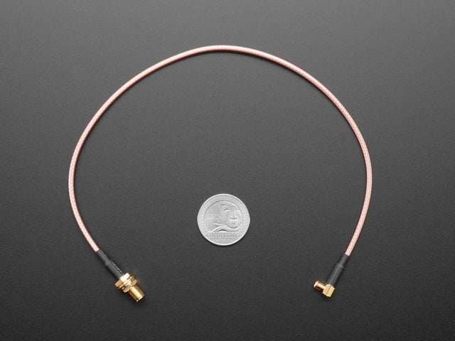 MCX Jack to SMA RF Cable Adapter