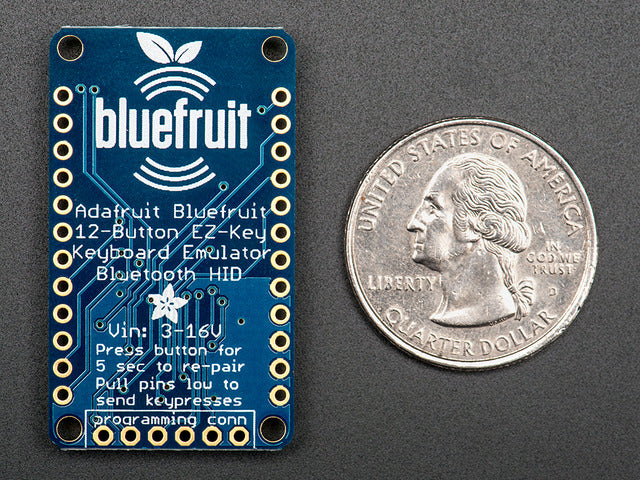 Bluefruit EZ-Key - 12 Input Bluetooth HID Keyboard Controller