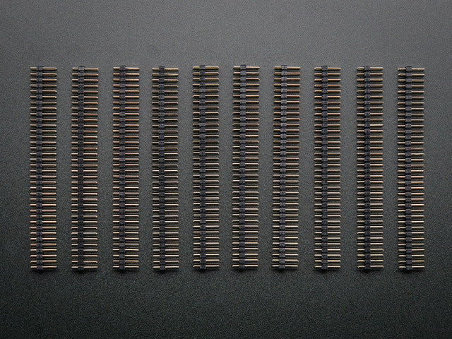 Break-away 0.1" 2x36-pin strip dual male header (10 pieces)