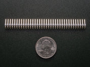 Break-away 0.1" 36-pin strip right-angle male header (10 pack)