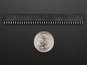 0.1" 2x36-pin Strip Straight Socket (Female) Header (5 pack)