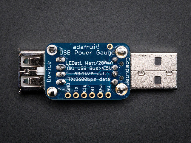 Adafruit USB Power Gauge Mini-Kit