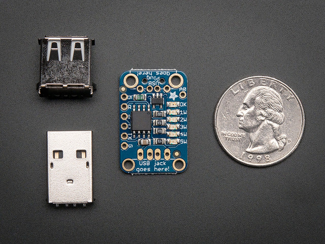 Adafruit USB Power Gauge Mini-Kit