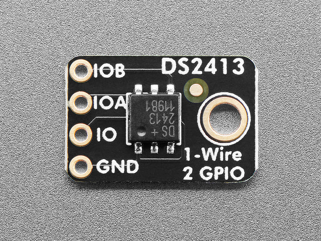 DS2413 1-Wire Two GPIO Controller Breakout
