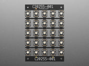 Breadboard-friendly RGB Smart NeoPixel - Sheet of 25