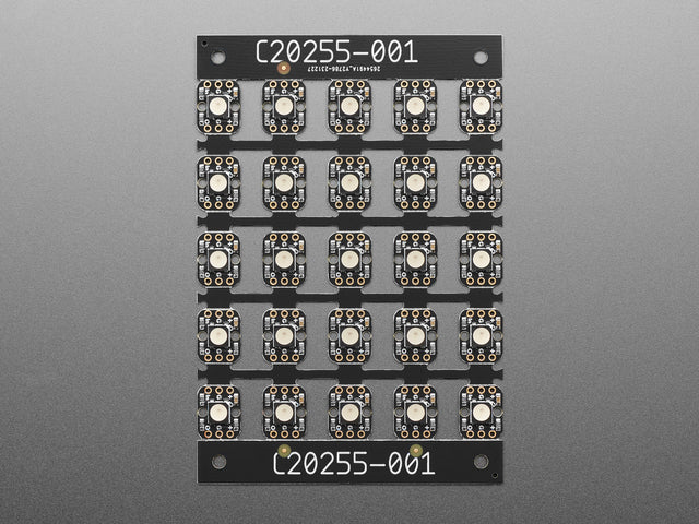 Breadboard-friendly RGB Smart NeoPixel - Sheet of 25