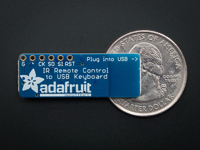 Adafruit IRKey with Remote - IR Remote to Keyboard