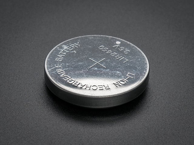 Lithium Ion Rechargable Coin Cell Battery - LIR2450