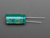 4700uF 10v Electrolytic Capacitor