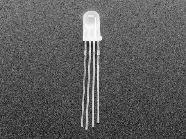 Diffused RGB (tri-color) LED