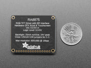 RA8875 Driver Board for 40-pin TFT Touch Displays - 800x480 Max