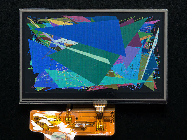 4.3" 40-pin TFT Display - 480x272 with Touchscreen