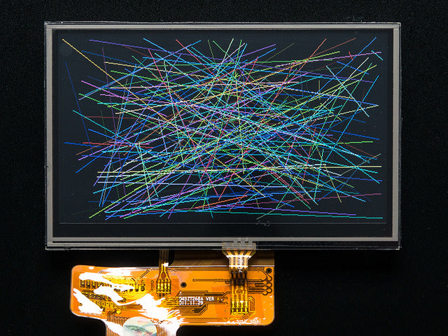 4.3" 40-pin TFT Display - 480x272 with Touchscreen