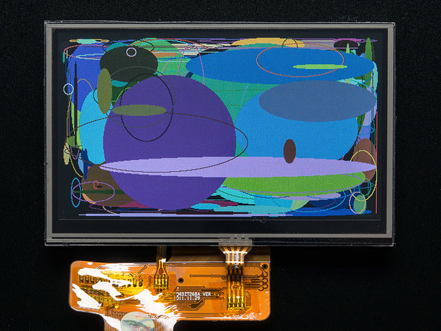 4.3" 40-pin TFT Display - 480x272 with Touchscreen