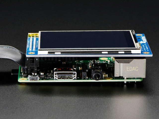 Adafruit PiTFT - 320x240 2.8" TFT+Touchscreen for Raspberry Pi