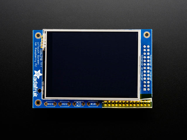 Adafruit PiTFT - 320x240 2.8" TFT+Touchscreen for Raspberry Pi