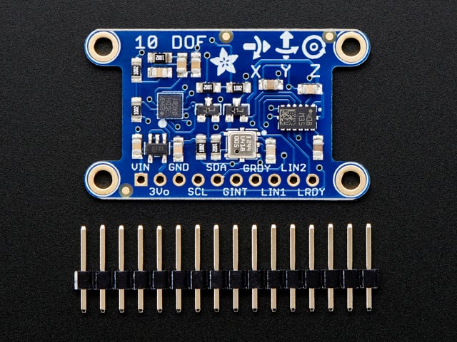 Adafruit 10-DOF IMU Breakout - L3GD20H + LSM303 + BMP180
