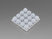 Silicone Elastomer 4x4 Button Keypad - for 3mm LEDs