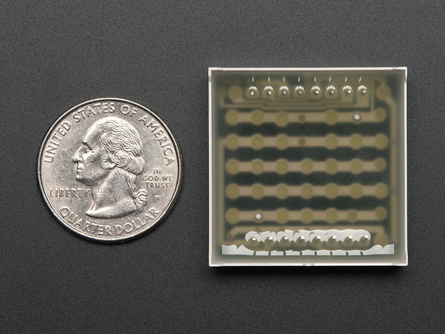 Small 1.2" 8x8 Ultra Bright White LED Matrix