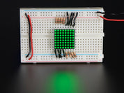 Miniature 0.8" 8x8 Pure Green LED Matrix