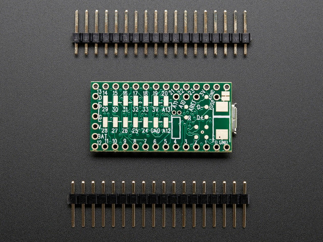 Teensy 3.1 + header