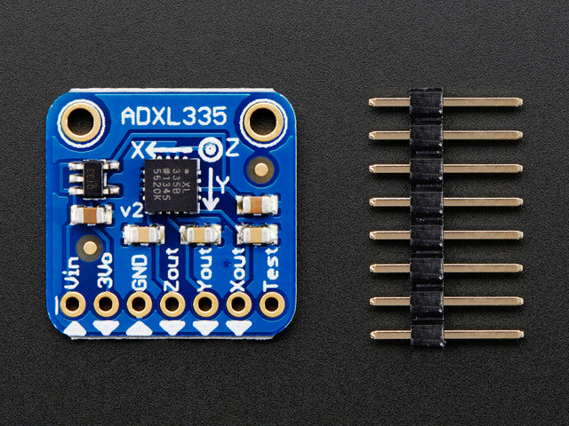 ADXL335 - 5V ready triple-axis accelerometer (+-3g analog out)