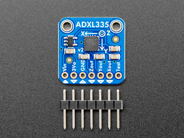 ADXL335 - 5V ready triple-axis accelerometer (+-3g analog out)