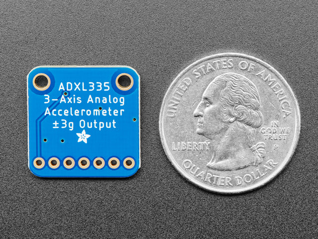 ADXL335 - 5V ready triple-axis accelerometer (+-3g analog out)