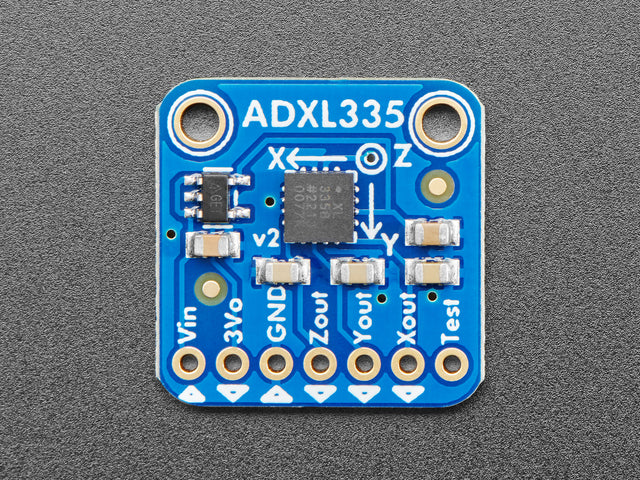 ADXL335 - 5V ready triple-axis accelerometer (+-3g analog out)