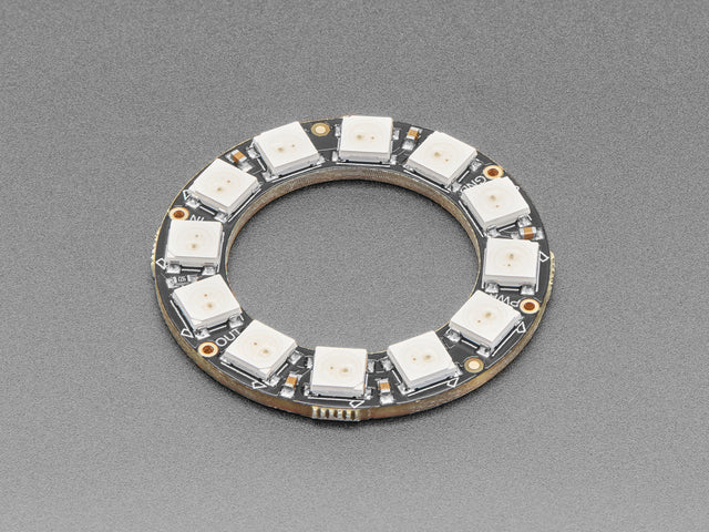 NeoPixel Ring - 12 x 5050 RGB LED with Integrated Drivers