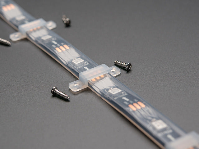 Silicone Clips for NeoPixel LED Strips - set of 5