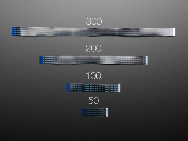 Flex Cable for Raspberry Pi Camera or Display - 100mm / 4"