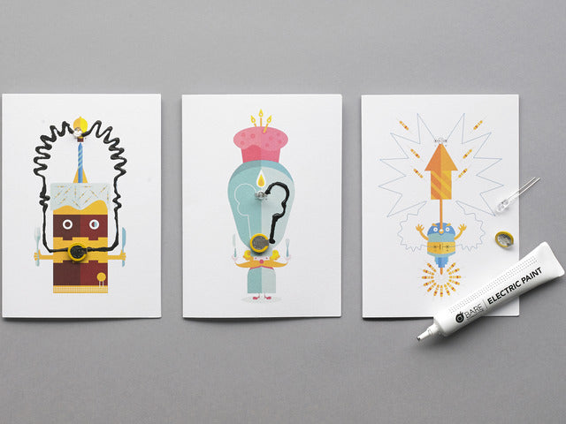 Bare Flashing Card Set - Celebration Circuit