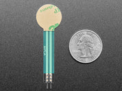 Round Force-Sensitive Resistor (FSR) -  0.3 ~ 10 Newton Force