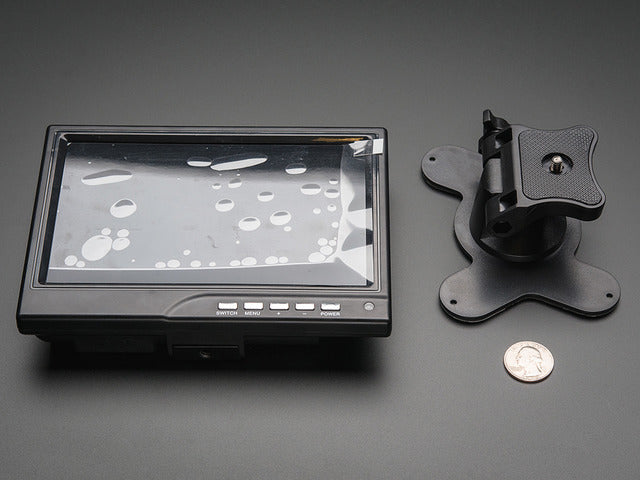 7" Display 1280x800 (720p) IPS + Speakers - HDMI/VGA/NTSC/PAL