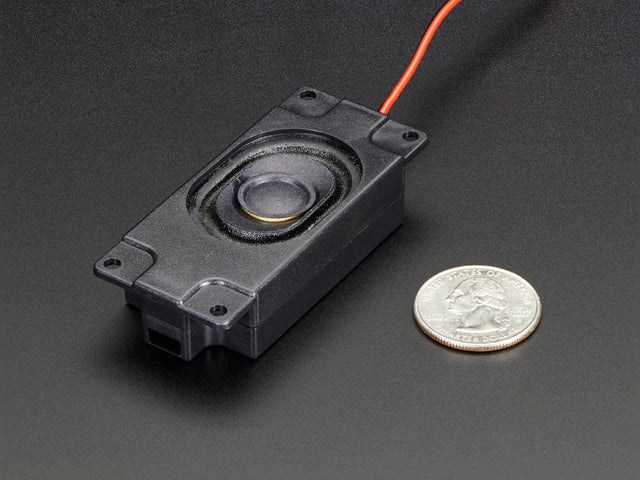 Stereo Enclosed Speaker Set - 3W 4 Ohm
