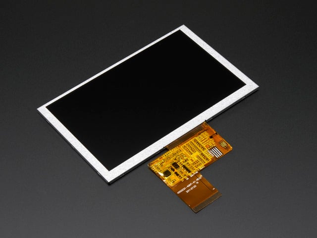 5.0" 40-pin 800x480 TFT Display without Touchscreen